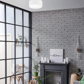 Plafonieră SIRJA 1xE27/60W/230V d. 35 cm alb