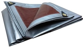 Prelată cu ochiuri 3 x 5 m - 210 g/m2
