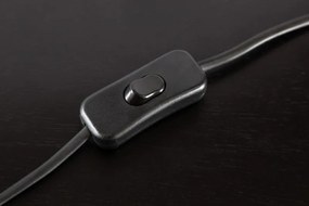 Veioza, Lampa de masa moderna Skull negru/ argintiu