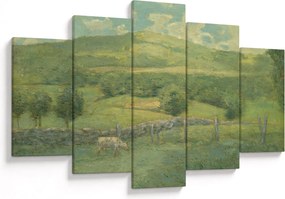 Tablou - Julian Alden Weir, Obweebetuck, reproducere (150x105 cm)