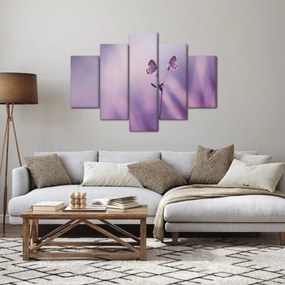 Tablou - Fluturi mov (150x105 cm)