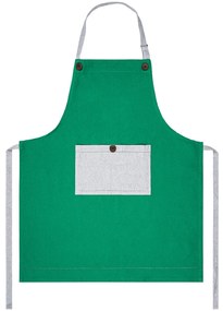 Șorț bucătărie Heda verde, 70 x 85 cm