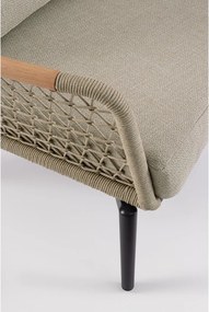 Canapea de grădină maro deschis din lemn de acacia Eulero – Bizzotto