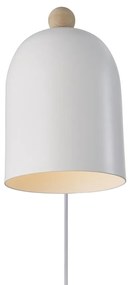 Aplica de perete camera copii design nordic Gaston alba