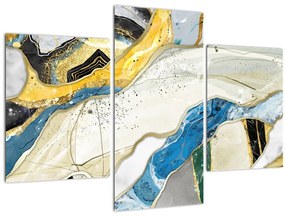 Tablou - Marmură colorată (90x60 cm)