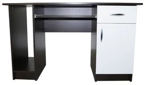 Birou Nero 1 usa si 1 sertar Wenge/Fildes