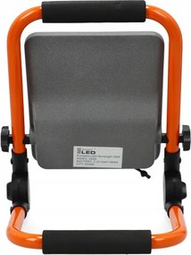 Proiector LED reîncărcabil cu stativ LED/30W/3,2V 4500K 5000 mAh IP65 portocaliu