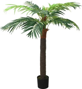 vidaXL Plantă artificială palmier phoenix cu ghiveci, verde, 190 cm