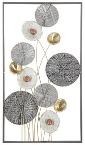 Decorațiune metalică pentru perete Mauro Ferretti Grid, 50 x 90,5 cm
