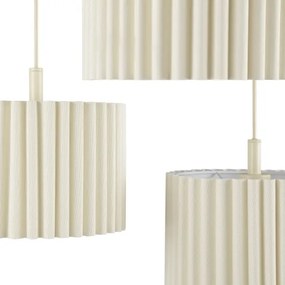 Brilliant - Lustru suspendat pe cablu VELIN 3xE27/20W/230V Ø 61 cm crem