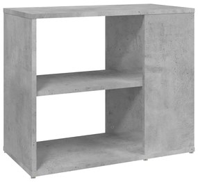 806305 vidaXL Dulap lateral, gri beton, 60x30x50 cm, PAL