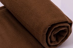 Patura fleece maro inchis
