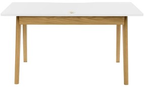 Birou cu aspect de lemn de stejar 70x140 cm Nice – Woodman