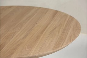 Masă lemn masiv Scar Ø120×75 cm