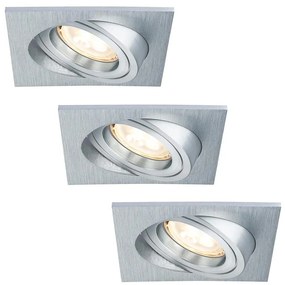 Paulmann 92619 - SET 3x LED lampă încastrată PREMIUM LINE 1xGU10-LED/4W/230V