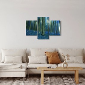 Tablou - Pădure albastră (90x60 cm)