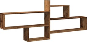 vidaXL Raft de perete, lemn vechi, 167,5x18x68 cm, lemn prelucrat