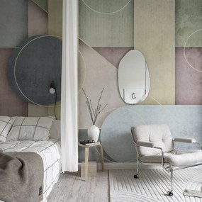 Fototapet, Arch Forms Pastel, Rebel Walls
