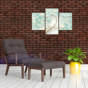 Tablou - Copac auriu înflorit (90x60 cm)