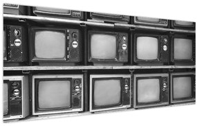 Tablou - Retro TV (120x50 cm)