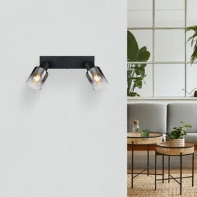 Spot HUBERTUS 2xE14/40W/230V Globo 54308-2