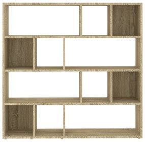 Biblioteca Separator camera, stejar sonoma, 105x24x102 cm Stejar sonoma, 1