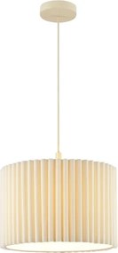 Brilliant - Lampă suspendată pe cablu VELIN 1xE27/20W/230V Ø 35 cm crem