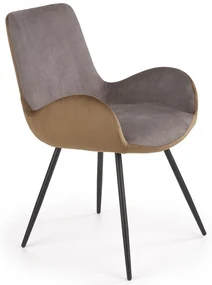 Scaun de bucaterie Brenato, maro