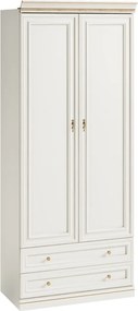Dulap lemn masiv Vanna VIII 2 Uși, 50,4 × 62,5 × 245,8 cm