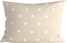 Husa de perna din policoton HEARTILO POLY 70x90 cm, bej