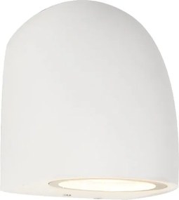 Mini aplica iluminat fatada exterior IP65 BALDY alb