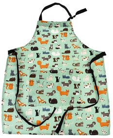 Șorț din bumbac reciclat Rex London Nine Lives
