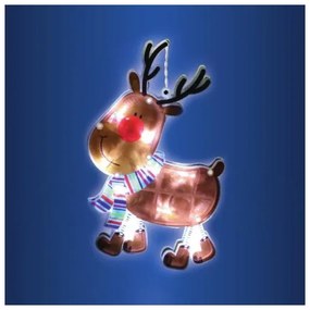 LED decoratiuni de craciun pentru geam 10xLED/3xAAA