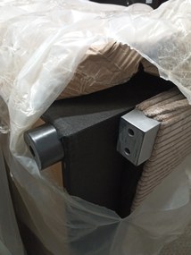 OFERTA Set de canapele bej in forma de U SMART COSARO 295x140 cm II. calitate