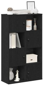 vidaXL Bibliotecă Stejar negru 60x24x101,5 cm Lemn prelucrat