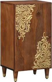 vidaXL Bufet cu raft cu ușă Maro 40 x 33 x 75 cm Lemn de mango solid