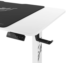 Birou reglabil pe înălțime Diablo X-Tensio 1100 alb