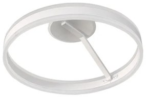 Lustră LED dimabilă aplicată LED/86W/230V 3000-6500K alb + telecomandă