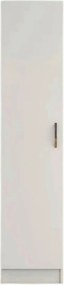 Dulap GRD0301, alb, PAL melaminat, cu o usa, 40x47x182 cm