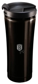 Cana termos pentru cafea Metallic Line Shiny Black Edition BerlingerHaus BH 6821