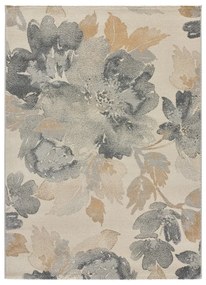 Covor gri-bej 150x80 cm Flores Sunset - Universal