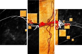 Tablou abstract - Dansatoare (90x60 cm)