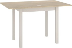 Masa extensibila de dining FLIP 80(160)X80 cm, stejar Cremona Torro/casmir
