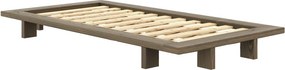 Pat maro din lemn de pin cu somieră 90x200 cm Japan – Karup Design