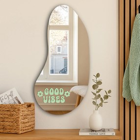 Autocolant pentru oglindă S6 – Good vibes