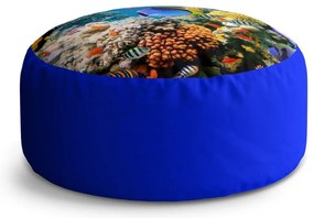 Taburet Circle recif de corali, colorat