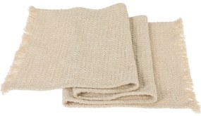 Traversa de masa in culoare naturala, 150 x 40 cm