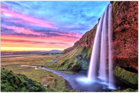 Tablou - Cascada Seljalandsfoss (90x60 cm)