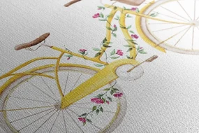Tablou ilustrația bicicletei retro
