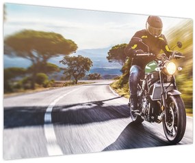 Tablou - Motociclist (90x60 cm)